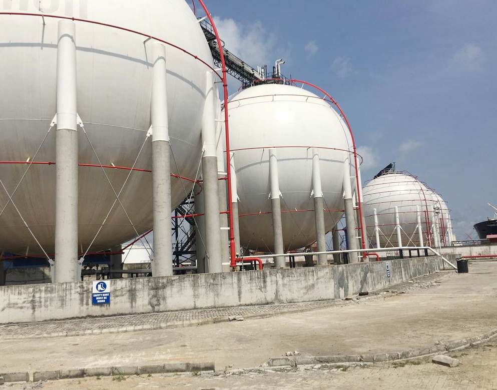 LPG Spherical Tank Farm